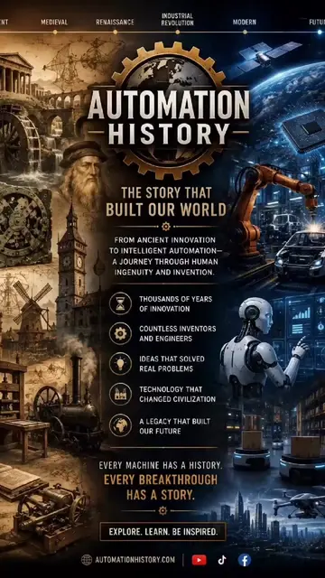 Automation History – The Story That Built Our World “What if I told you the worl