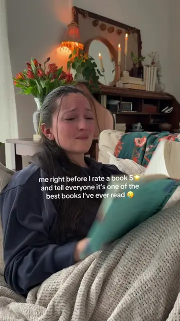 Believe it or not, crying so hard I can’t see the pages is actually my favorite 