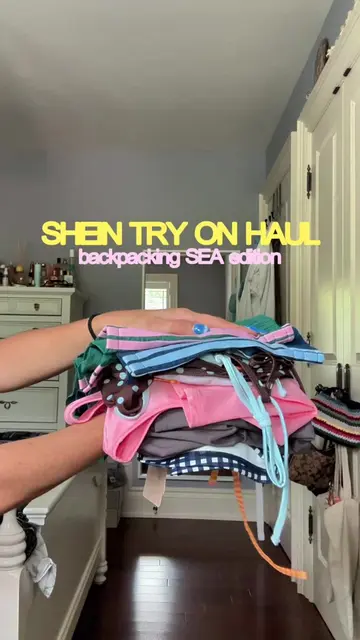 i love everything and especially the bathing suit #sheintryonhaul #sheinbathings