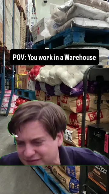 I’m feeling bad rn 8 years deep  #warehouseworker #spiderman #tobeymaguire #onio