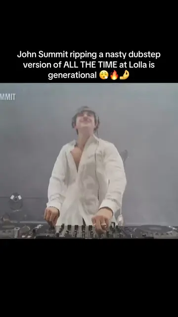 OKAY WHO ALLOWED HIM TO COOK THIS HARD. 😮‍💨🤌🔥#lollapalooza #johnsummit #edmt