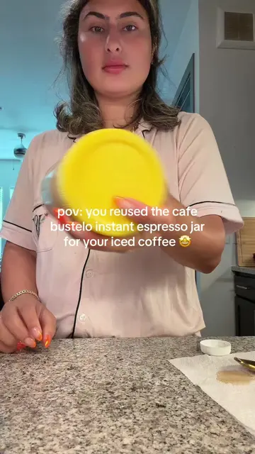Reuse and recycle ♻️ #coffeeathome #cafebustelo #cafebusteloespresso #coffeetok 