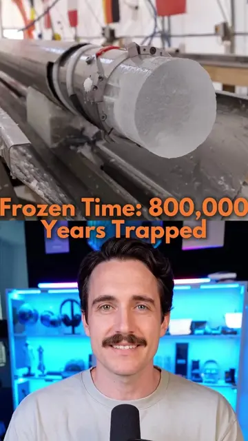 Discover how Antarctic ice cores unlock 800,000+ years of Earth's atmospheric hi