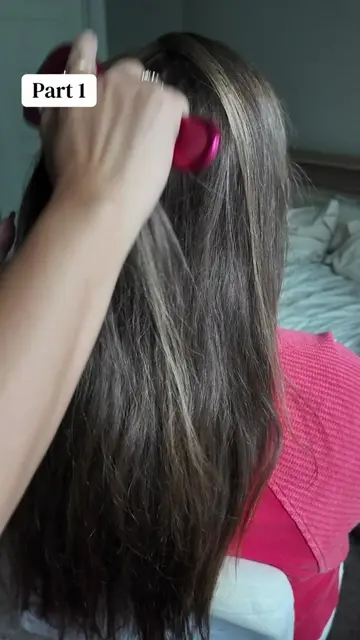 Part 1 hair straightener asmr #asmrvideo #asmr #hair #tingles #satisfying 