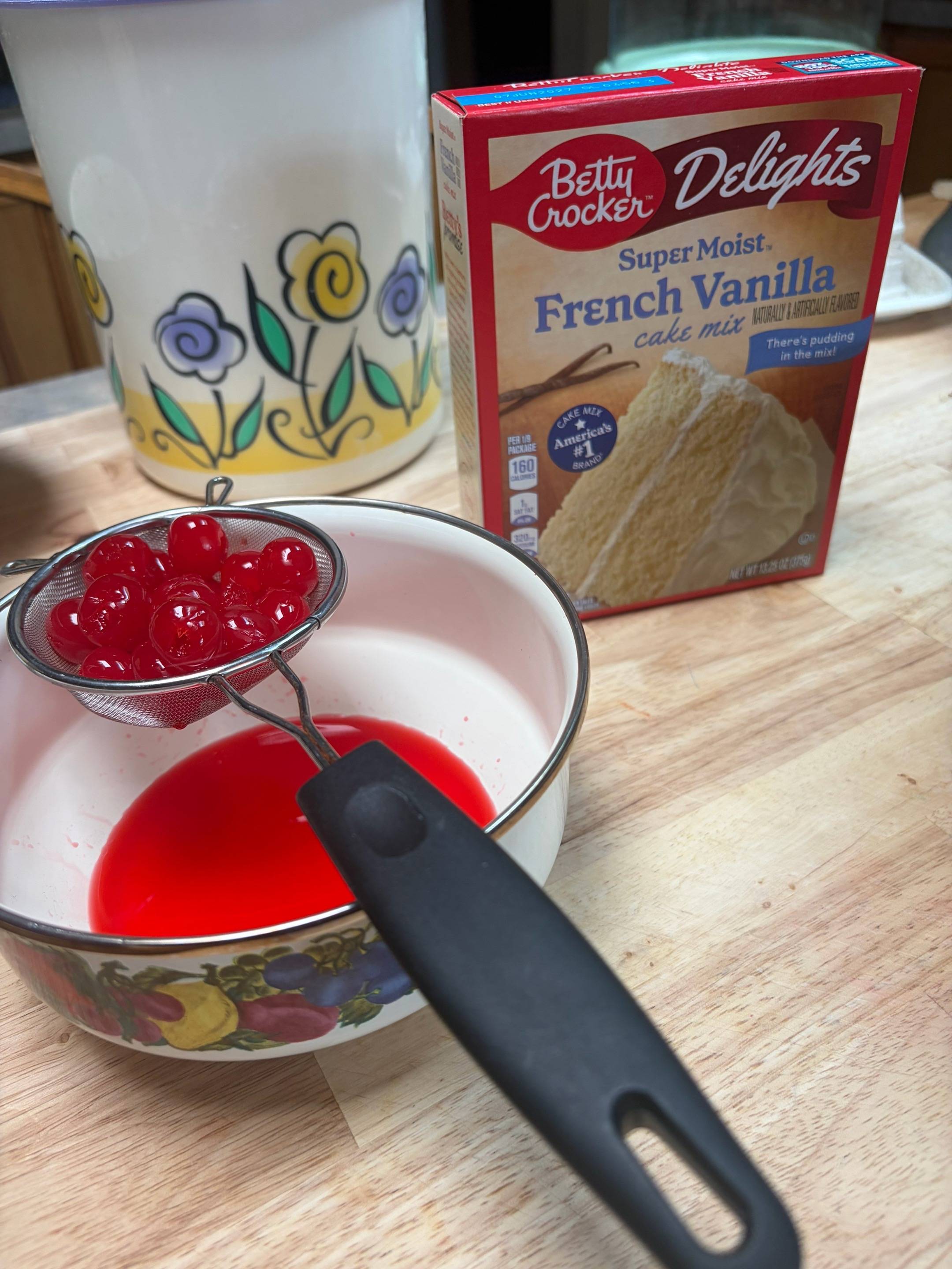 So many of us grew up loving the boxed cherry chip cake and it was our choice of