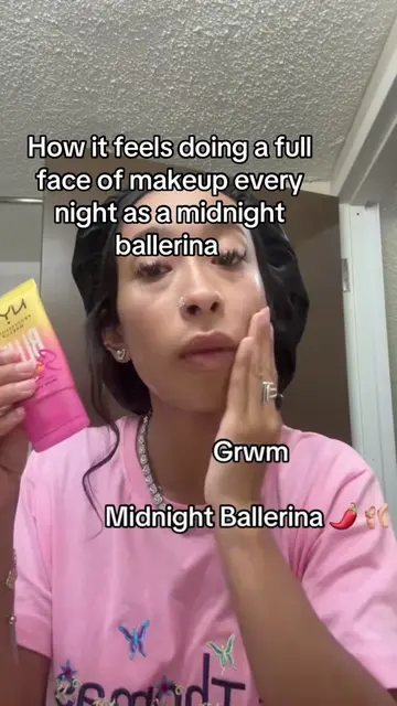 😂 #makeup #midnightballerina #loop