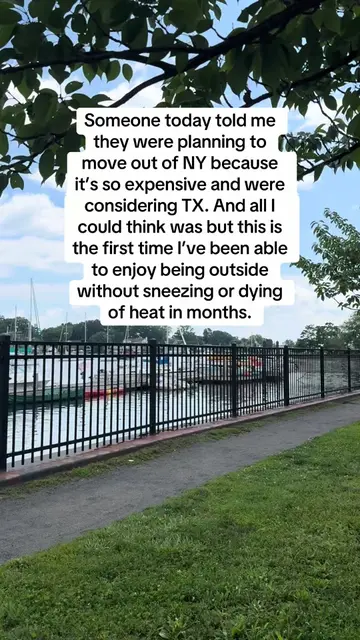 She also believed TX didn’t have any humidity. I had to tell her we absolutely d