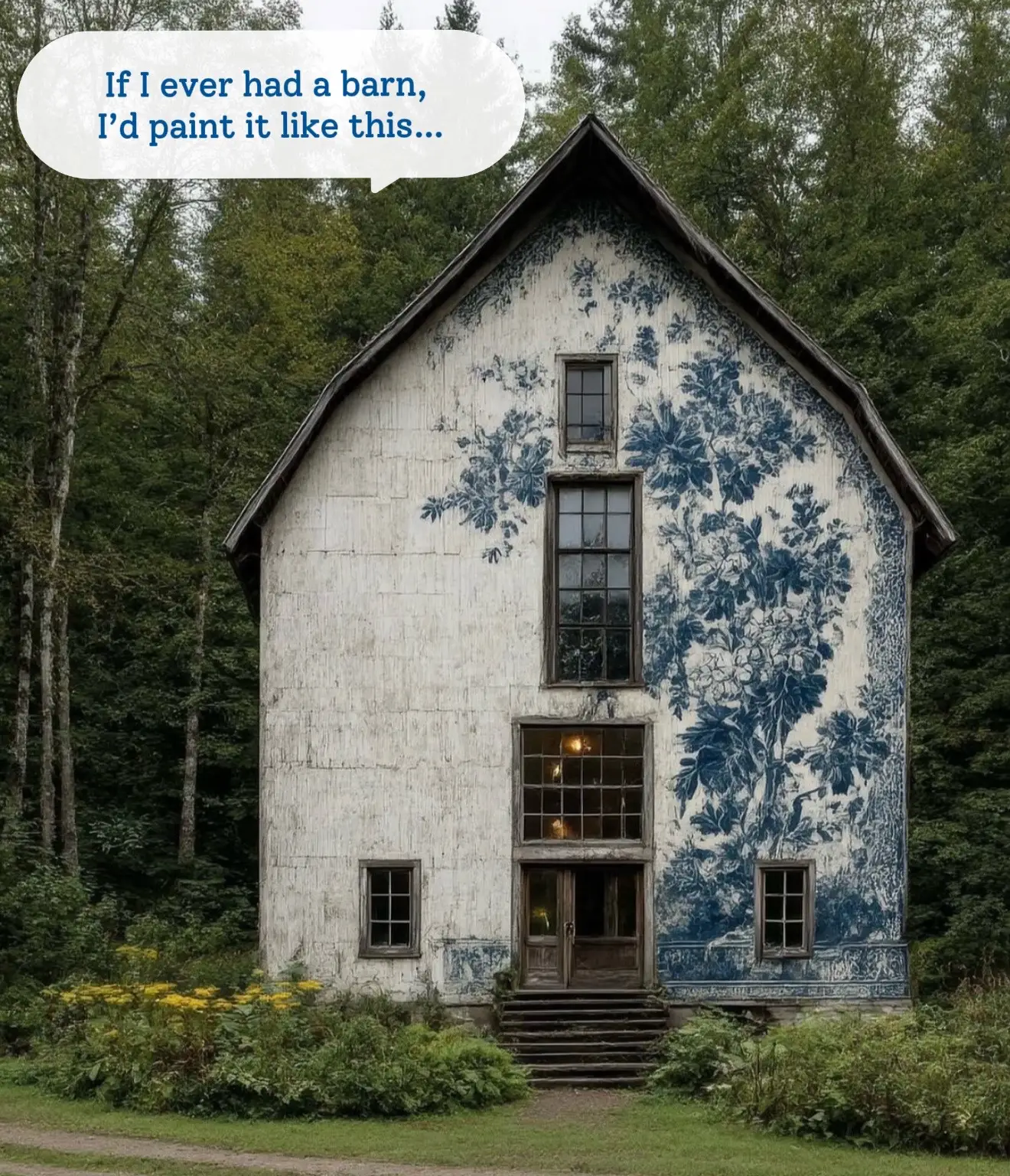 I just think this is such an amazing idea! If I ever ended up with a barn, I wou