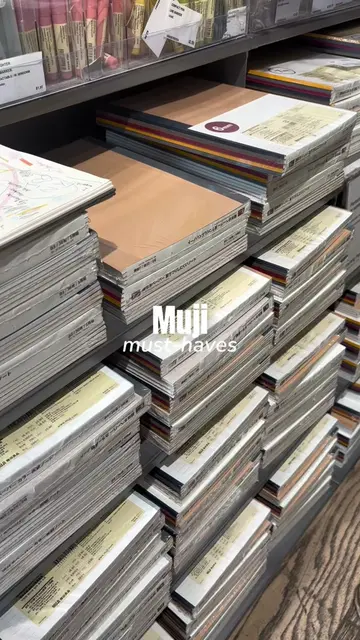 I love muji sm 🤍 #muji #mujistationery #soho #nyc #viral 