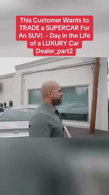This Customer Wants to TRADE a SUPERCAR For An SUV!. - Day in the Life of a LUXU
