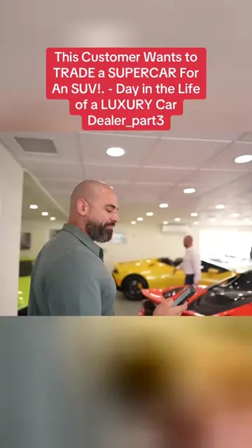This Customer Wants to TRADE a SUPERCAR For An SUV!. - Day in the Life of a LUXU