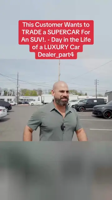 This Customer Wants to TRADE a SUPERCAR For An SUV!. - Day in the Life of a LUXU
