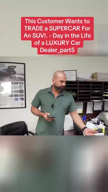 This Customer Wants to TRADE a SUPERCAR For An SUV!. - Day in the Life of a LUXU