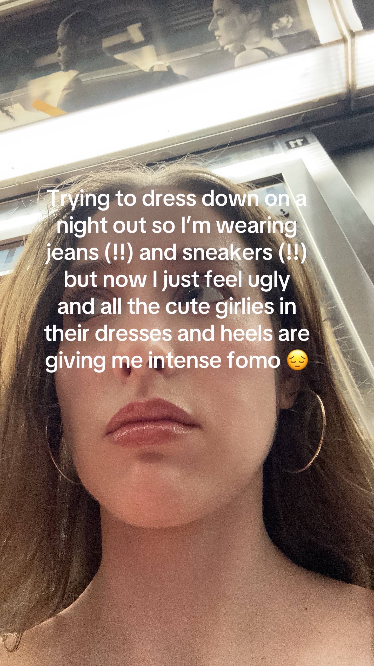 #sad #ugly #jeans #ihatejeans #disgust #nightout #nyc #ugh 
