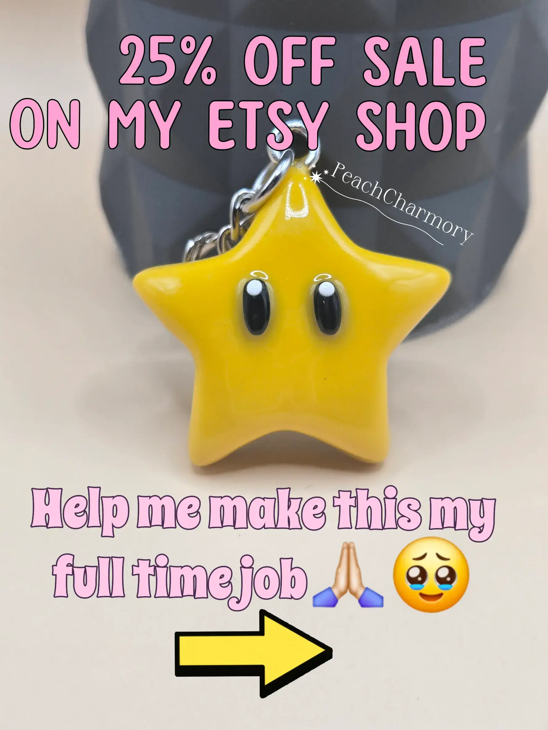 I'm having a sale on my etsy shop I just opened to try to grow my sales! I put e