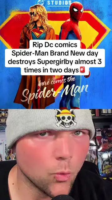Rip Dc comics Spider-Man Brand New day destroys Supergirlby almost 3 times in tw