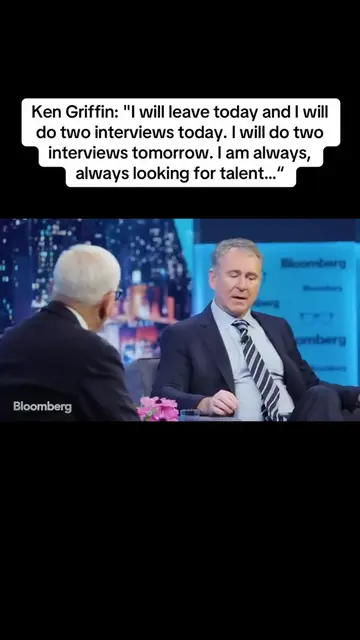#kengriffin #hiring #talent  Source: Bloomberg 
