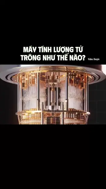 Máy tính lượng tử trông như thế nào? #thuchungday #maytinhluongtu #QuantumAI 