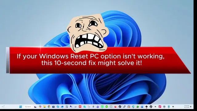 Can't reset your Windows PC? Your Windows Recovery Environment (WinRE) might be 
