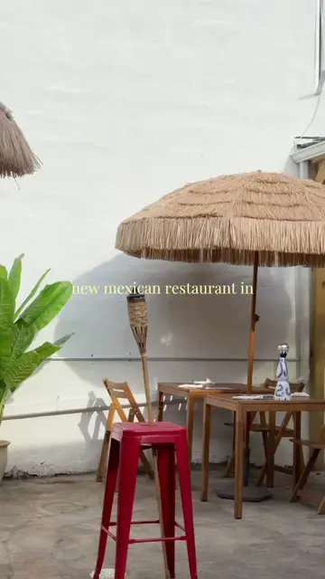 trying out a new Mexican restaurant in forest hills 🌮  love the vibes in the ou