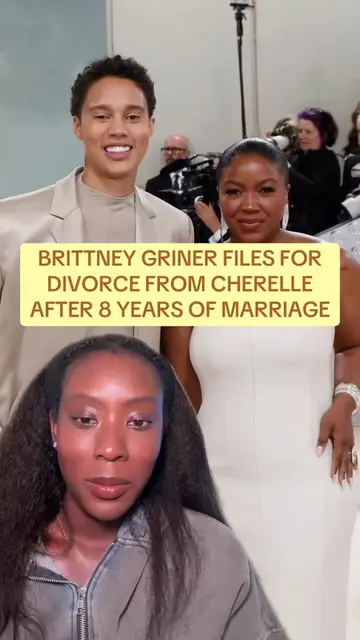 Brittney Griner files for divorce from Cherelle after 8 years of marriage #britt