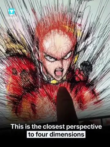 Artist @yuwu.liu created this incredible Saitama artwork using rapid, layered br