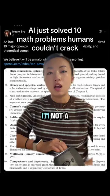 AI just solved 10 math problems. Humans couldn’t crack for decades #AITools #Vib