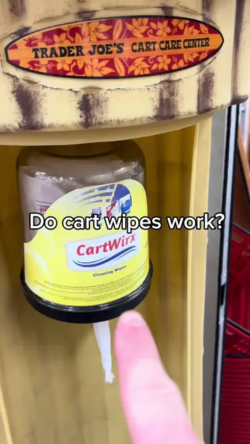 How well do cart wipes actually work? #Science #scienceathome #facts #traderjoes