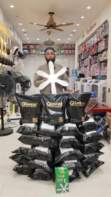 📦✨ Another online order dispatched! A Khurshid Jugnu LED Light Fan is on its wa