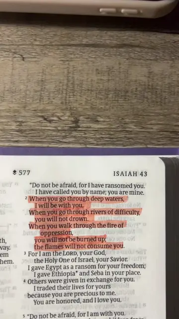 Isaiah 43:2 | Don’t be afraid. Christ is always there. #christiantiktok #jesuslo