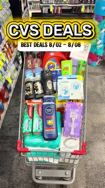 CVS Deals valid 8/02 - 8/08!  🏷️ #cvsdeals #cvscouponing #couponcommunity #cvsp