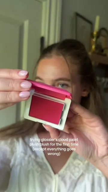 just a psa to everyone that cloud paint plush blush is incredibly pigmented ✨✨✨ 