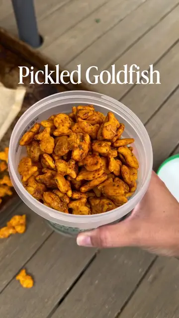 My Pickled Goldfish! Spicy, salty, dilly and crunchy!!! Does anyone else save th