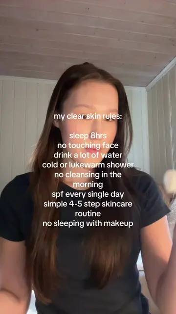Clear skin is not just the skincare products, but also the everyday habits🫧#kbe