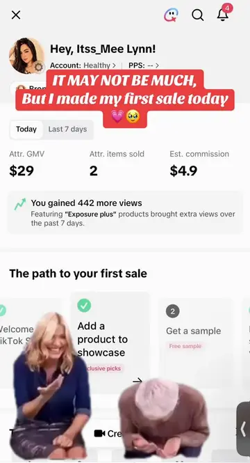 First TikTok shop sale 🥹thank you to whoever ordered💗 #tiktokshop #affiliate #