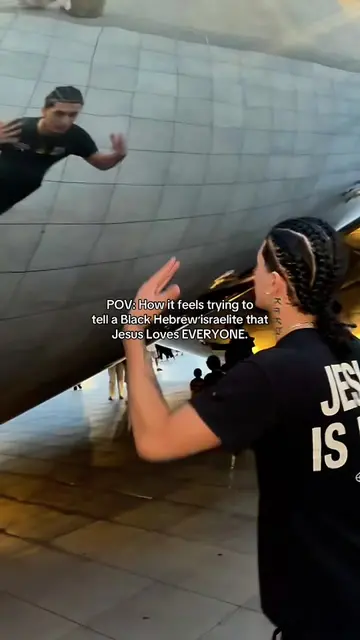 Like talking to a 🧱 wall🫩.  #Jesus #Jesuslovesyou #chicago #hebrewisraelite #j