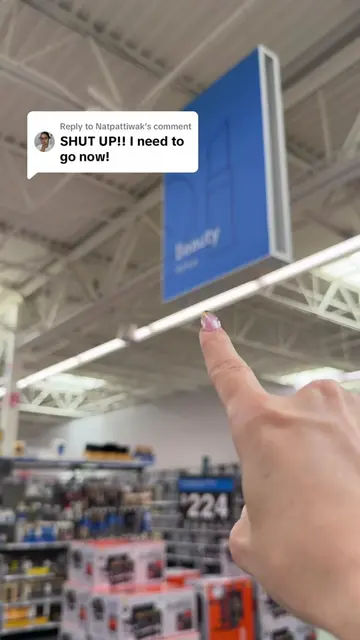 Replying to @Natpattiwak RUN, BADDIES!!! ✨💅💙 #walmartfinds #longnails #product