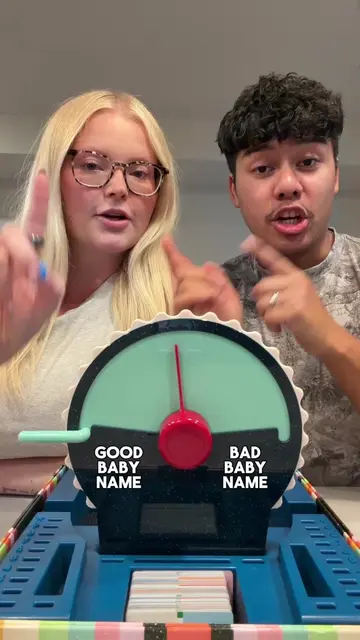 What baby name do you agree with?! 😮 #GameNight #boardgames #couplechallenge #w