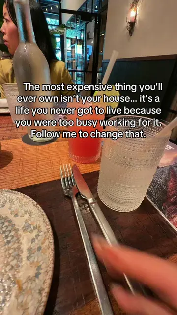 We spend so much time working to pay for the life we want that sometimes we forg
