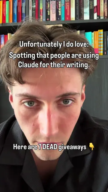 I can spot Claude writing in about four seconds. It's never one word that does i