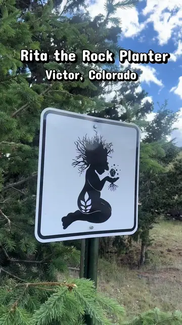 Looking for a quirky Colorado hidden gem? Rita the Rock Planter- a Thomas Dambo 