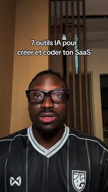 Voici 7 outils IA pour créer et coder ton SaaS et le 4eme est peu connu #saas 