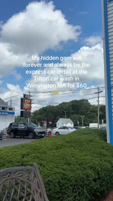 They clean the whole inside PRISTINE and a car wash for $60. Worth it to me 🤷‍♂