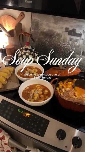 any soup requests for soup sunday? 🍂🤎 #fallrecipes #soupseason #souprecipe #Ea