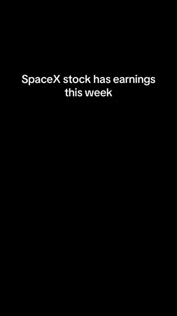SpaceX stock has earnings and this could get ugly 📉👀 #stocks #investing #tradi