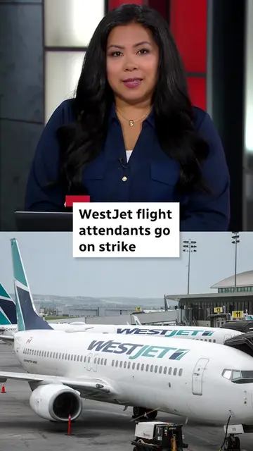 More than 4,200 WestJet flight attendants walked off the job Sunday after the un