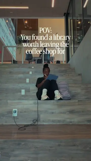 get in loser we’re romanticizing libraries  personally i prefer to study at a pl