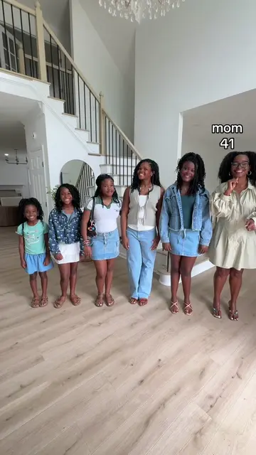 Momma and all her girls! 💕🥰 I still can’t believe I had five daughters so clos
