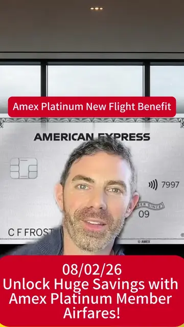 Unlock Huge Savings with Amex Platinum Member Airfares! ✈️💳 #TravelSavings #Bus