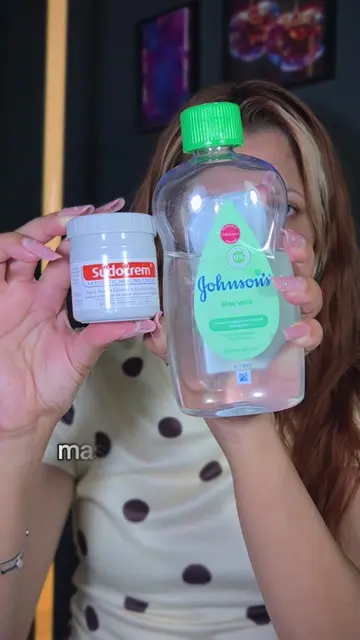 ulei de bebeluși și sudocrem #skincare #sudocrem #babyoil #nightmask 